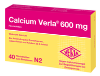 CALCIUM VERLA 600 mg Filmtabletten