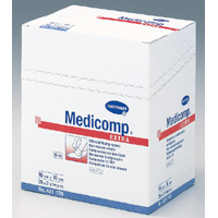 MEDICOMP extra Vlieskomp.unsteril 10x20 cm 6lagig