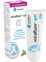 MIRADENT Fluoridgelee mirafluor-gel mint 1,23% NaF
