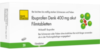 IBUPROFEN Denk 400 mg akut Filmtabletten