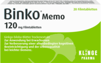 BINKO Memo 120 mg Filmtabletten